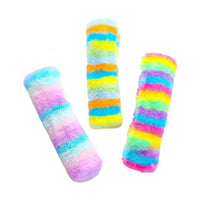 HKM-2895805 Colorful Stripe Plush Pet Pillows for Comfort and Playtime