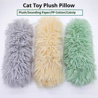 HKM-2895805 Colorful Stripe Plush Pet Pillows for Comfort and Playtime