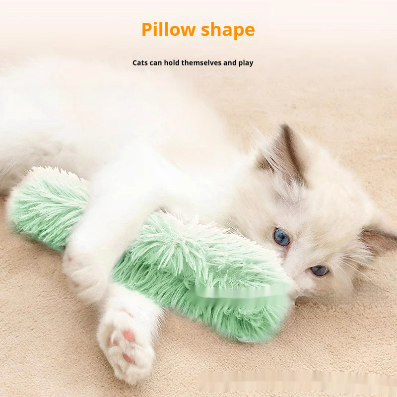 HKM-2895805 Colorful Stripe Plush Pet Pillows for Comfort and Playtime