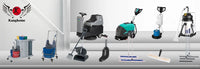 HKM-289683 High Power 1100W 17 Inch Air-Cooling Carpet Scrubber for Effective Floor Cleaning