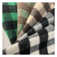 HKM-289939 Thickened Cashmere Plaid Fabric for Versatile Clothing and Home Decor