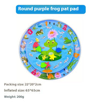 HKM-2900925 Large Inflatable Cartoon Water Cushion - Eco-Friendly PVC with Underwater Theme, Dolphin, Frog & Pirate Designs