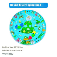 HKM-2900925 Large Inflatable Cartoon Water Cushion - Eco-Friendly PVC with Underwater Theme, Dolphin, Frog & Pirate Designs