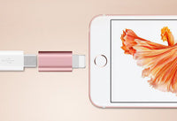 HKM-290131 Aluminum Alloy Adapter Charging Data Line - 0.2M Length, Single Head, Compatible with Apple Devices