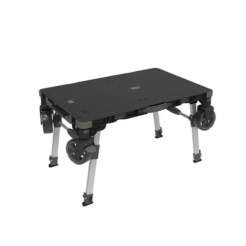 HKM-290131 Lightweight Folding Black Table for Outdoor Camping and Multifunctional Use