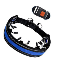 HKM-2902077 Removable Locking Dog Training Collar with Adjustable Stimulation and Velcro Closure