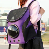 HKM-2902333 Pet Carrier Backpack for Dogs and Cats – Astronaut Capsule Design, Portable & Comfortable for Outdoor Adventures