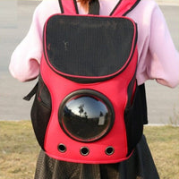 HKM-2902333 Pet Carrier Backpack for Dogs and Cats – Astronaut Capsule Design, Portable & Comfortable for Outdoor Adventures