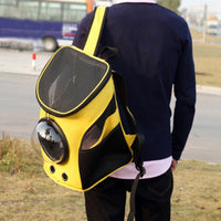 HKM-2902333 Pet Carrier Backpack for Dogs and Cats – Astronaut Capsule Design, Portable & Comfortable for Outdoor Adventures