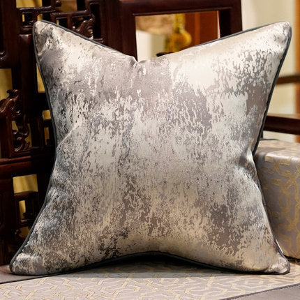 HKM-290323 Chinese Style Satin Mahogany Sofa Pillow with PP Cotton Filling