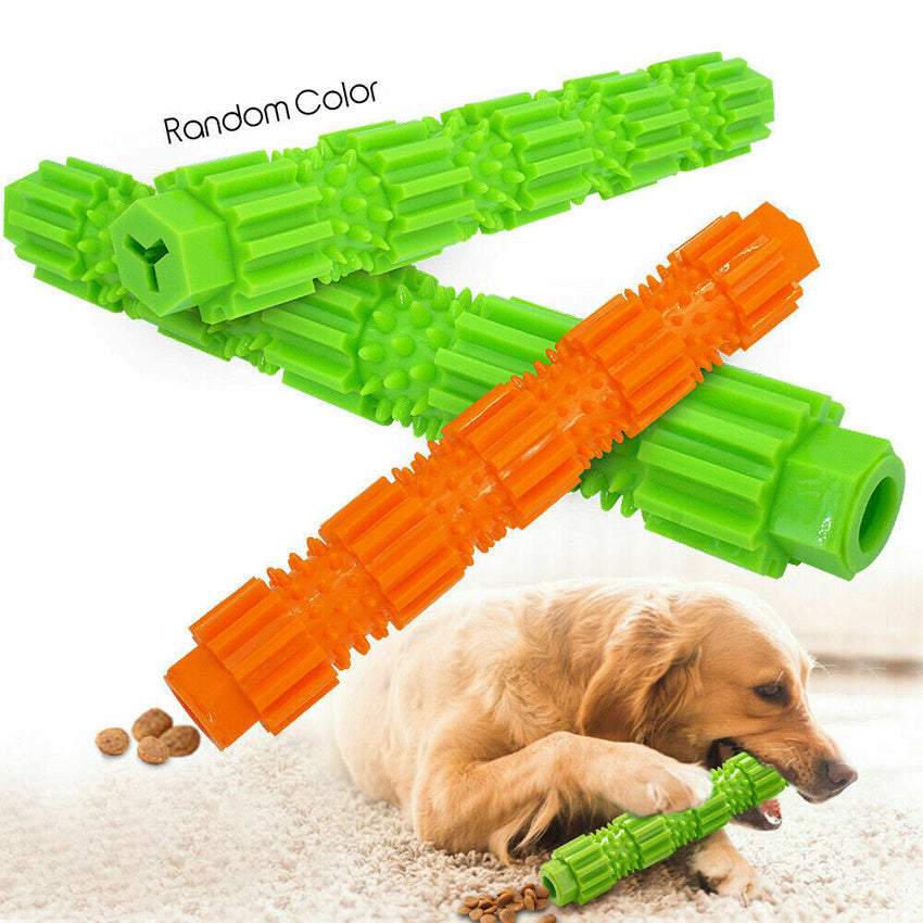 HKM-2903357 Durable Rubber Dog Chew Toy with Treat Dispenser and Squeaker for Aggressive Chewing and Teeth Cleaning