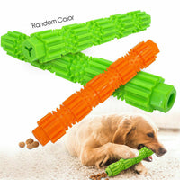 HKM-2903357 Durable Rubber Dog Chew Toy with Treat Dispenser and Squeaker for Aggressive Chewing and Teeth Cleaning