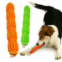 HKM-2903357 Durable Rubber Dog Chew Toy with Treat Dispenser and Squeaker for Aggressive Chewing and Teeth Cleaning