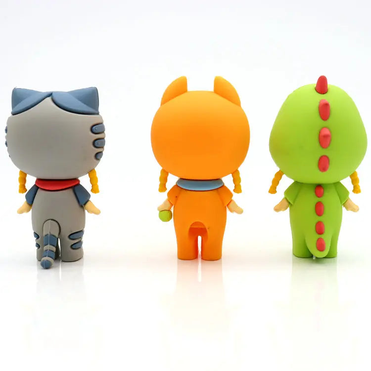 HKM-290387 Custom 3D PVC Action Figures and Cartoon Figurines - Eco-Friendly Toys and Crafts