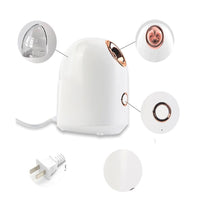 HKM-290387 Portable Beauty Steamer with 150ml Water Tank, ABS Material, 20-Minute Spray Time