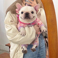 HKM-2904253 Pink Winter Coat for Pets - Casual Polyester Fashionable Clothing for Dogs