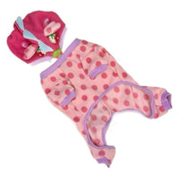 HKM-2904253 Pink Winter Coat for Pets - Casual Polyester Fashionable Clothing for Dogs