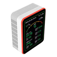 HKM-290451 15-in-1 Rechargeable Digital CO2 Detector and Air Quality Monitor for Home Use