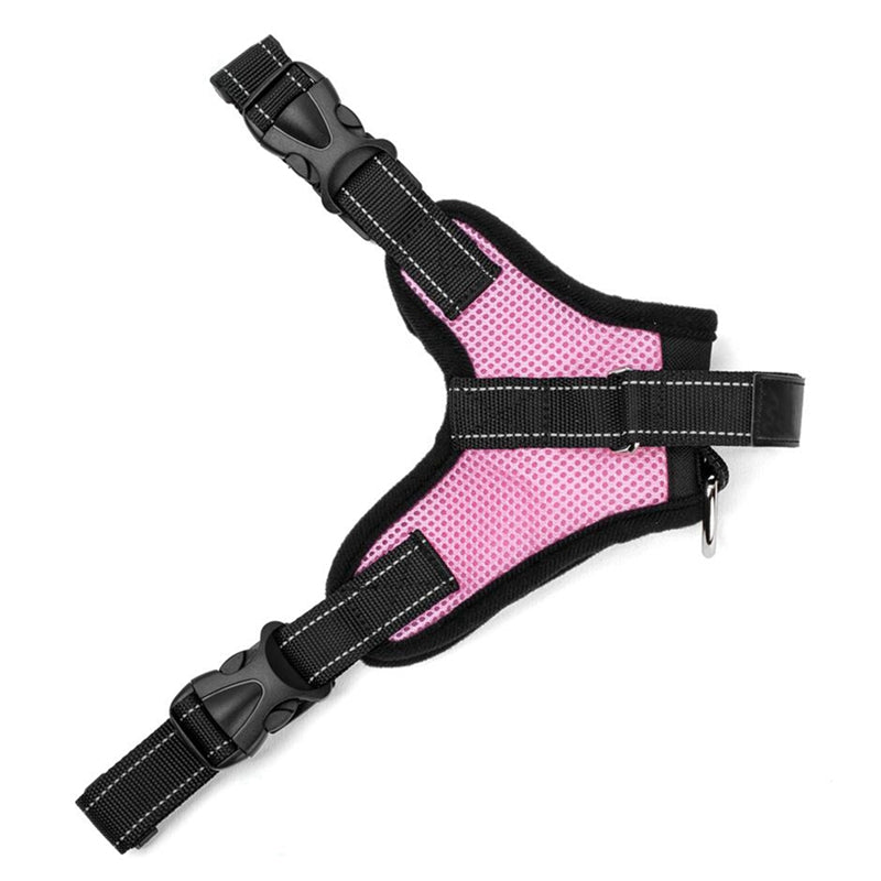HKM-2905149 Mesh Dog Saddle Harness - Breathable Cloth Chest Strap for Small to Large Dogs in Multiple Colors