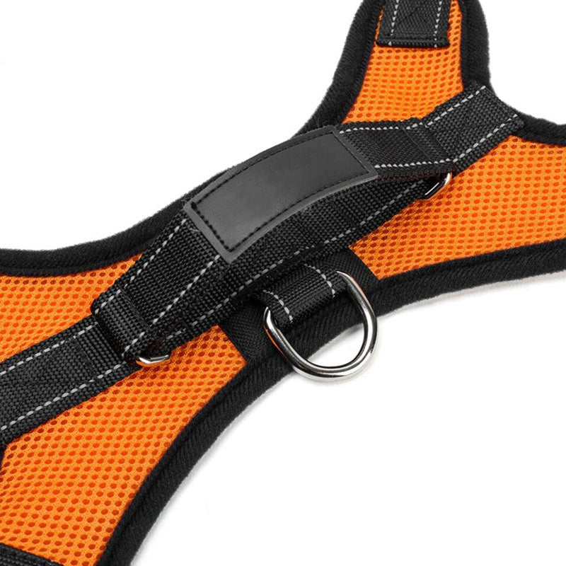 HKM-2905149 Mesh Dog Saddle Harness - Breathable Cloth Chest Strap for Small to Large Dogs in Multiple Colors