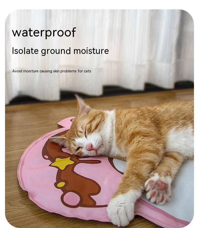 HKM-2905917 Cooling Polymer Gel Pet Ice Mat for Cats - Summer Comfort Bed