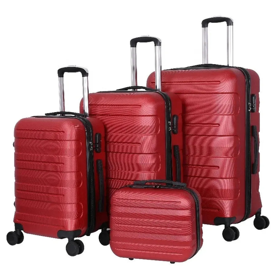 HKM-290643 3-Piece Carry-On Trolley Luggage Set for Travel