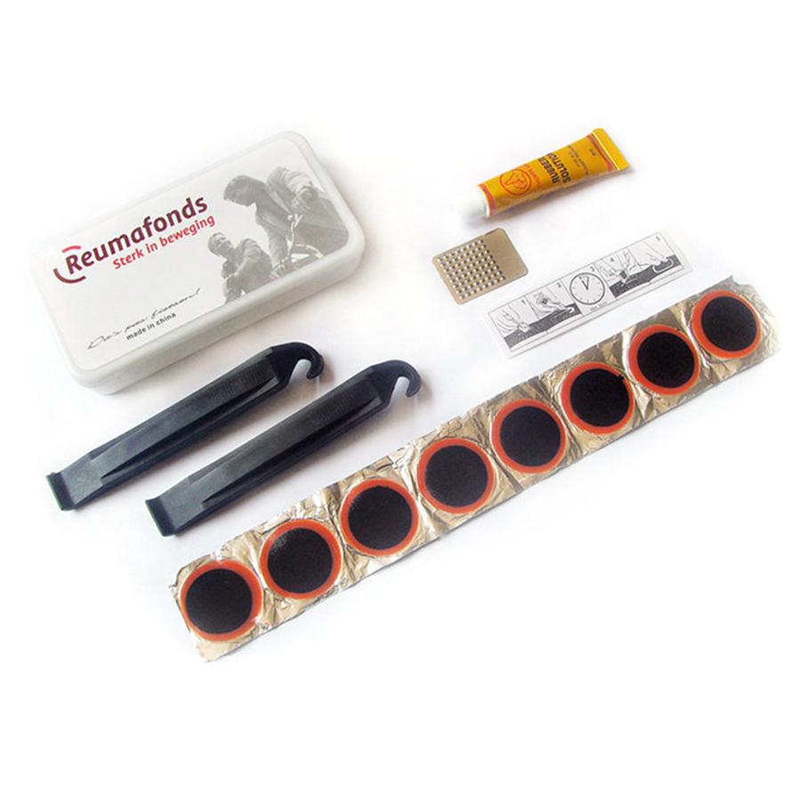 HKM-290771 Bicycle Tire Repair Kit with Essential Tools and Puncture Patches