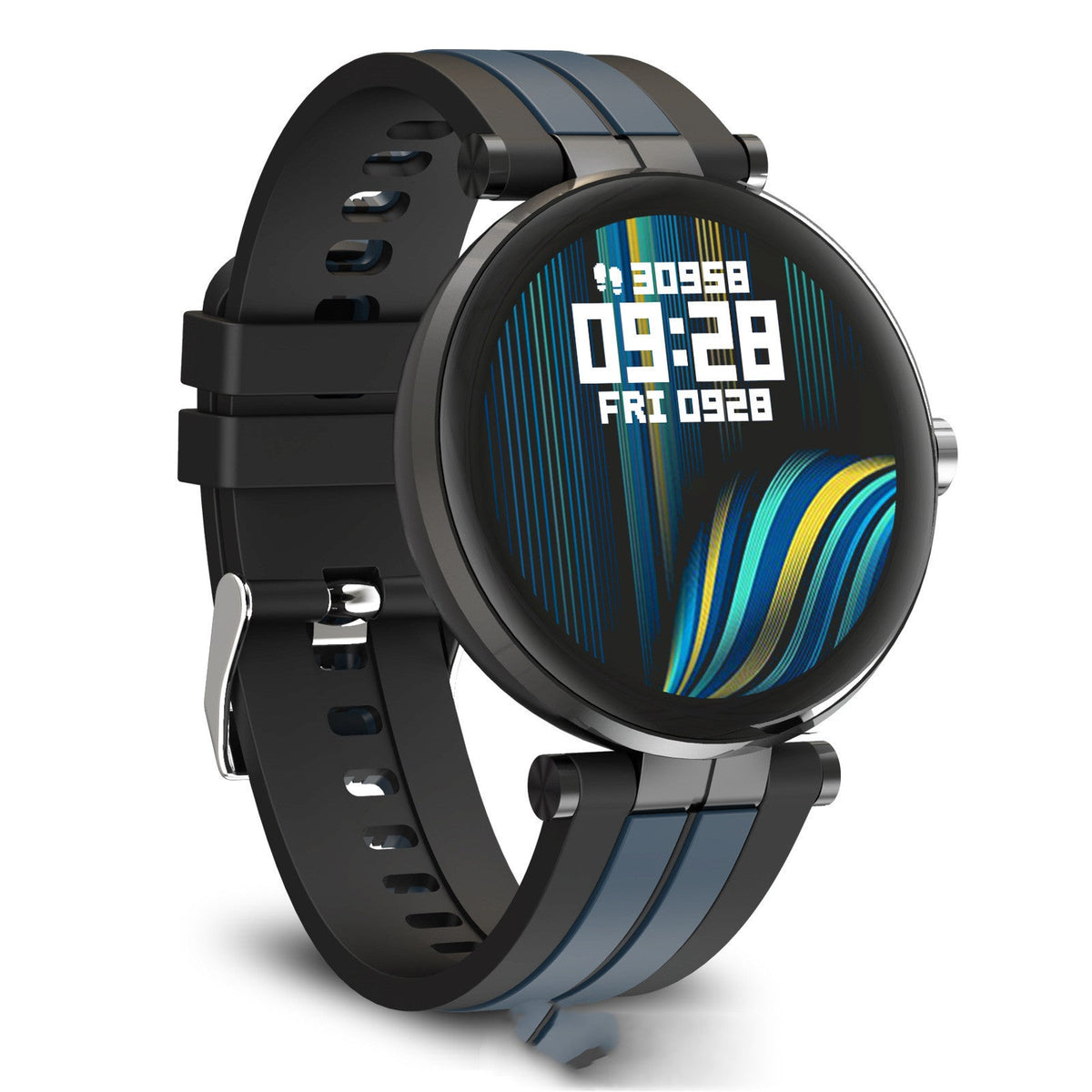 HKM-290771 Smart Watch with Blood Pressure Monitoring and Heart Rate Tracker, Waterproof Pedometer for Sports