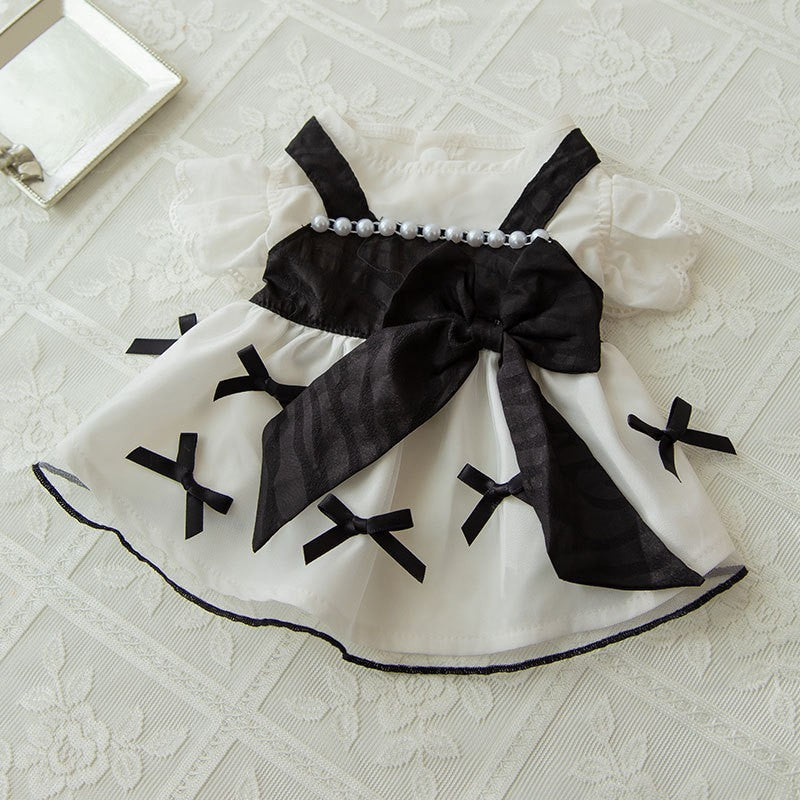 HKM-2908221 Princess Style Thin Breathable Skirt for Small Dogs - Satin Surface in Various Colors