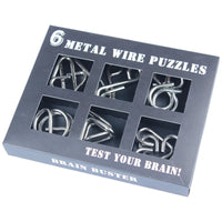 HKM-290835 Metal Wire Puzzle Brain Teaser Game for All Ages - Disentanglement Challenge