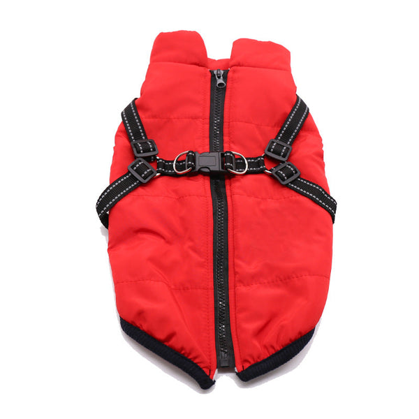 HKM-2910269 Winter Dog Cotton Coat - Casual Cotton Vest for Pets in Multiple Sizes and Colors