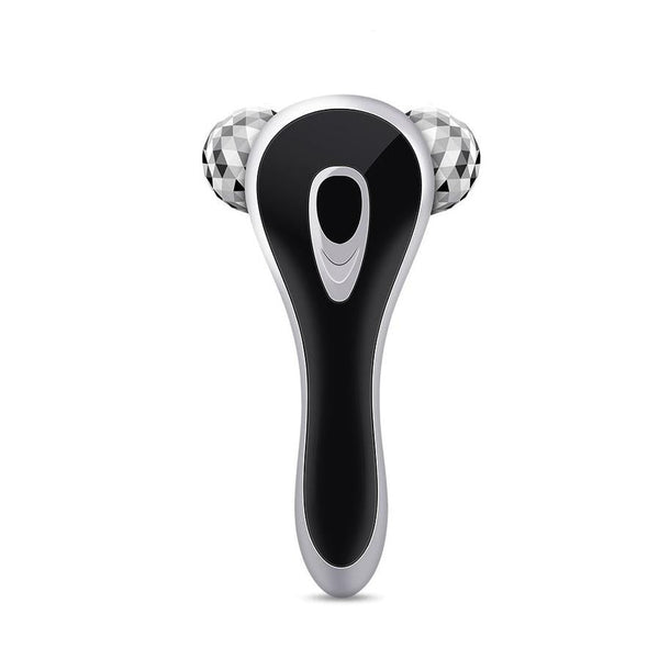 HKM-291155 3D Roller Massager for Facial and Body Contouring, Silver and Gold Options