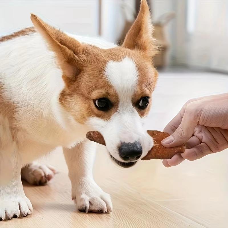HKM-2911677 Chewy Chicken-Wrapped Rawhide Treats for Dogs of All Sizes - High Protein, Natural Meat Snack