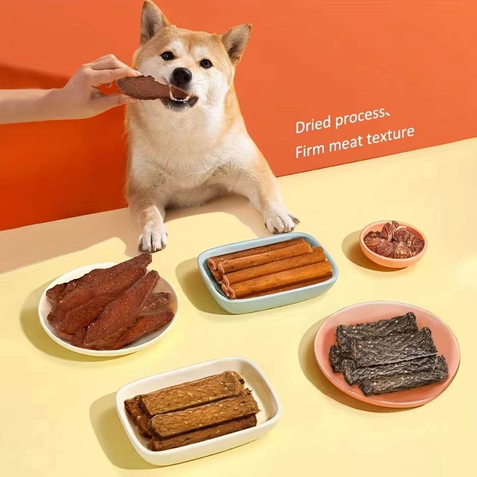 HKM-2911677 Chewy Chicken-Wrapped Rawhide Treats for Dogs of All Sizes - High Protein, Natural Meat Snack