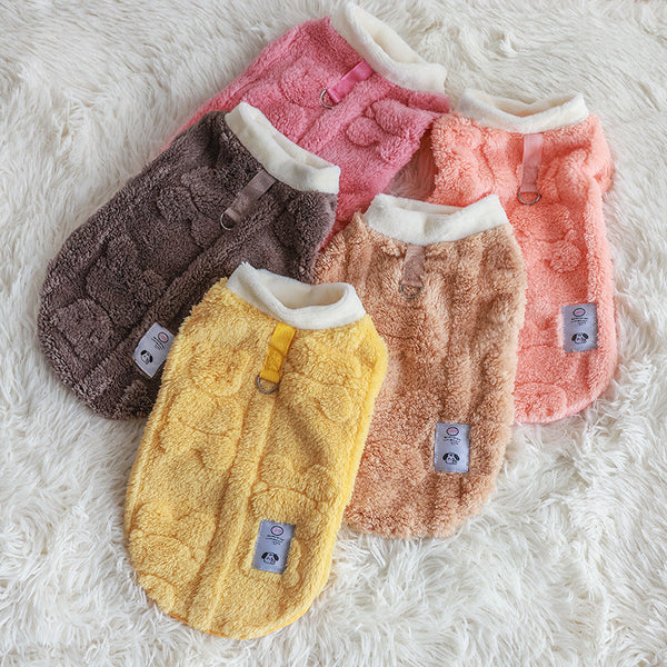 HKM-2912189 Cotton-Padded Dog Clothes for Small to Medium Dogs ¨C Available in Multiple Colors and Sizes