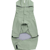 HKM-2913981 Casual Outdoor Mountaineering Suit for Medium and Large Shiba Inu - Four-Legged Pet Clothing in Army Green and Khaki