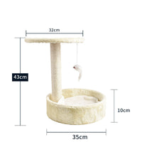 HKM-2914877 Cat Climbing Frame with Scratching Columns in Multiple Colors and Designs