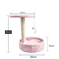 HKM-2914877 Cat Climbing Frame with Scratching Columns in Multiple Colors and Designs