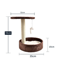 HKM-2914877 Cat Climbing Frame with Scratching Columns in Multiple Colors and Designs