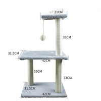 HKM-2914877 Cat Climbing Frame with Scratching Columns in Multiple Colors and Designs