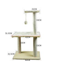 HKM-2914877 Cat Climbing Frame with Scratching Columns in Multiple Colors and Designs