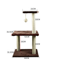 HKM-2914877 Cat Climbing Frame with Scratching Columns in Multiple Colors and Designs
