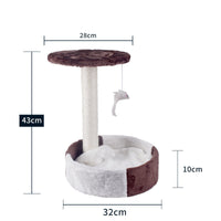 HKM-2914877 Cat Climbing Frame with Scratching Columns in Multiple Colors and Designs