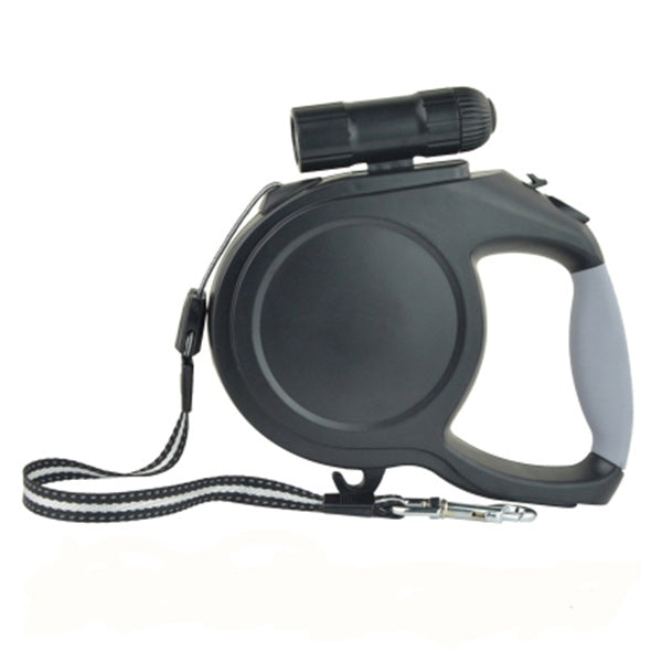 HKM-2915389 Fully Automatic Retractable Dog Leash for Large and Medium Dogs, 5M/8M Length, ABS Plastic and Nylon Webbing