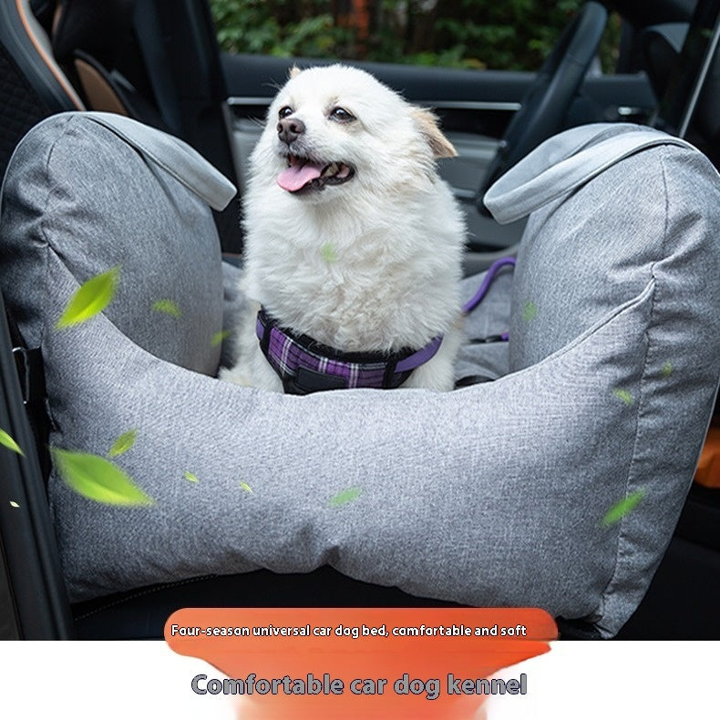 HKM-2915645 Portable Multifunctional Pet Supplies Car Kennel for Dogs - Available in Dark Gray, Light Gray, and Dark Khaki