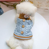 HKM-2915773 Cozy Wool Dog Sweater for Small to Extra-Large Breeds