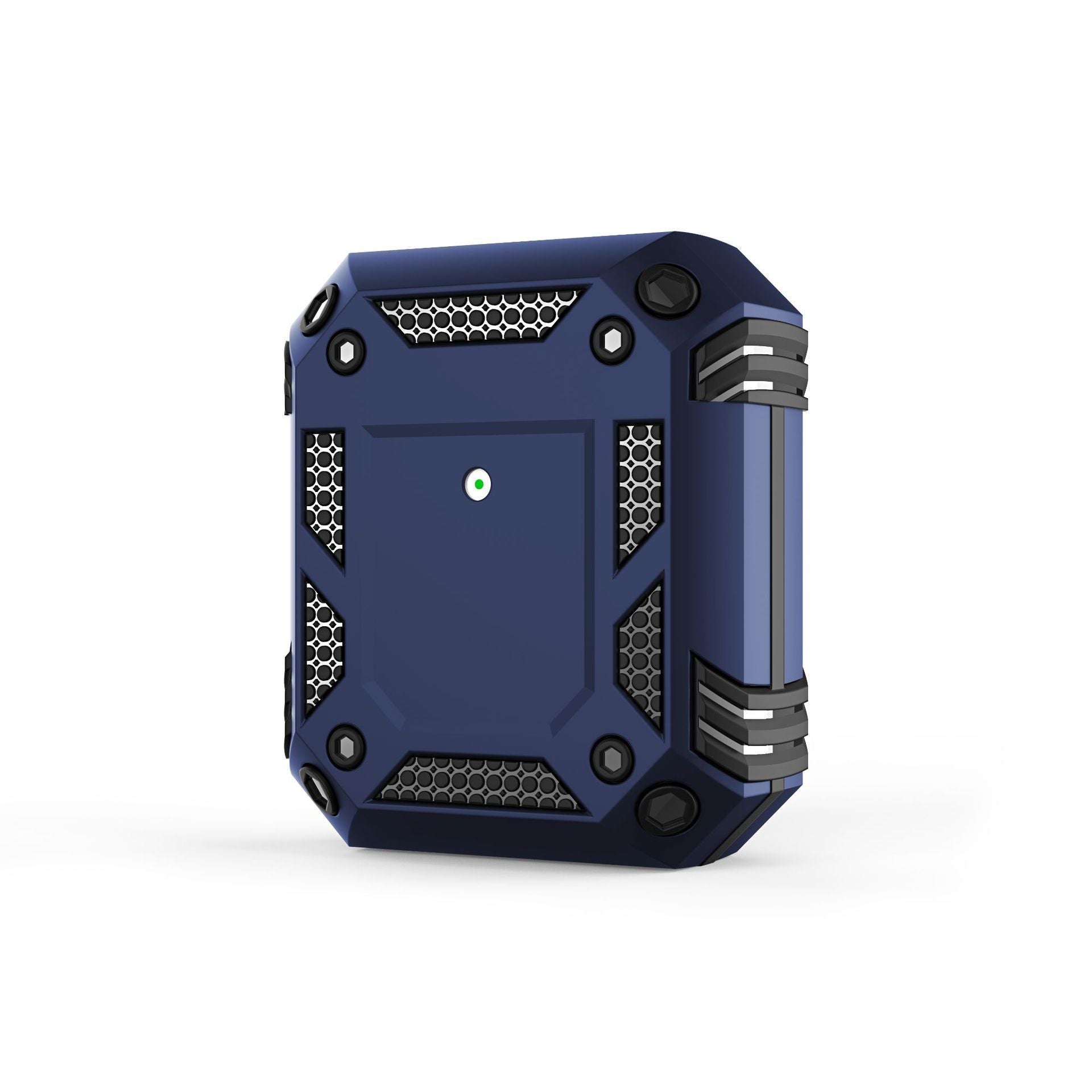 HKM-291603 AirPods 1/2 and Pro Four-Corner Anti-Fall Charging Case in Solid Colors