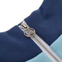 HKM-2916669 Cozy Blue Four-Legged Sweater for Large Dogs - Sizes 3XL to 7XL