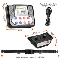 HKM-2917053 990FT Range Dog Training Collar with Waterproof Receiver, 3 Training Modes and Rechargeable Battery