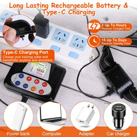 HKM-2917053 990FT Range Dog Training Collar with Waterproof Receiver, 3 Training Modes and Rechargeable Battery